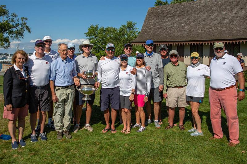 Texas Corinthian Yacht Club team - 2022 New York Yacht Club Grandmasters Team Race Regatta - photo © Stuart Wemple