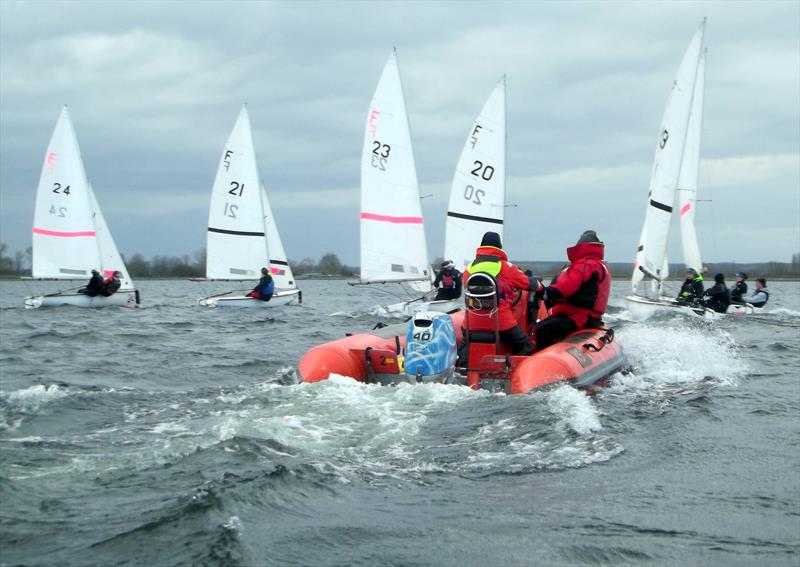 Oxford Top Gun Invitational Trophy 2023 photo copyright Nigel Vick taken at Oxford Sailing Club and featuring the Team Racing class