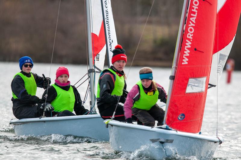 Feva Divas at NEYYSA's inaugural North Region Team Racing Championship - photo © Dave Wood