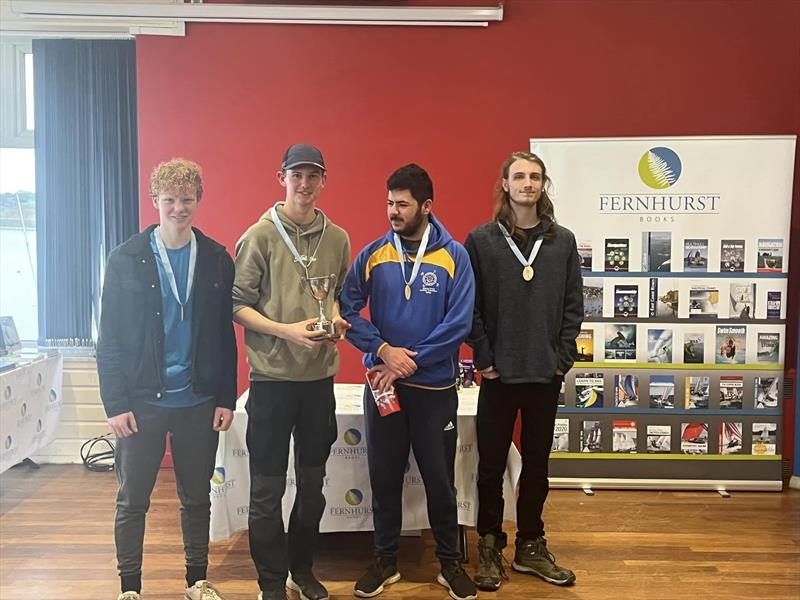 Clares Court - Winners of the Firefly Trophy in the NSSA Double Handed Team Racing at Draycote Water photo copyright Ruth Attridge taken at Draycote Water Sailing Club and featuring the Team Racing class