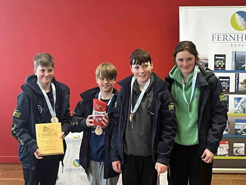 Rutland - Winners of the Regatta (Feva) Fleet in the NSSA Double Handed Team Racing at Draycote Water photo copyright Ruth Attridge taken at Draycote Water Sailing Club and featuring the Team Racing class