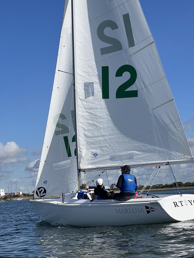 2023 Global Team Racing Regatta Day 2 photo copyright Freddie Smith / Royal Thames YC taken at Royal Thames Yacht Club and featuring the Team Racing class