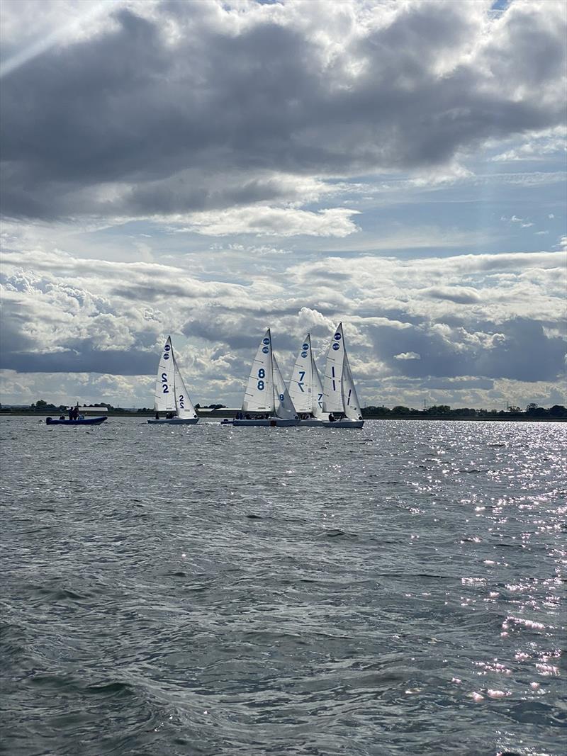 2023 Global Team Racing Regatta Day 2 photo copyright Freddie Smith / Royal Thames YC taken at Royal Thames Yacht Club and featuring the Team Racing class