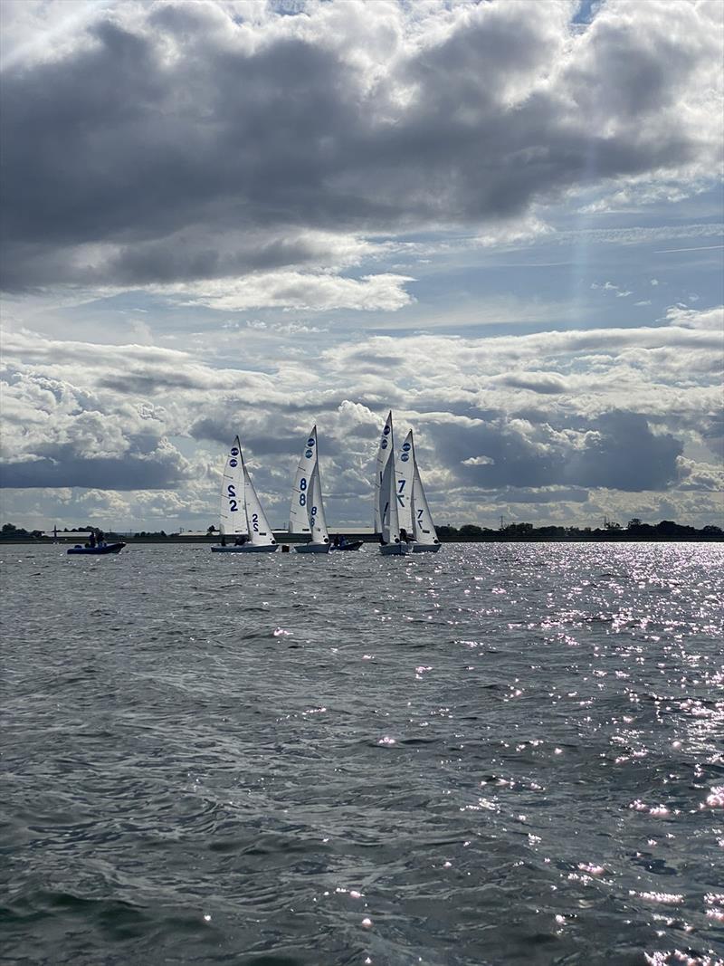 2023 Global Team Racing Regatta Day 2 photo copyright Freddie Smith / Royal Thames YC taken at Royal Thames Yacht Club and featuring the Team Racing class