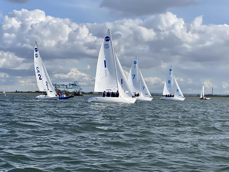 2023 Global Team Racing Regatta Day 2 photo copyright Freddie Smith / Royal Thames YC taken at Royal Thames Yacht Club and featuring the Team Racing class