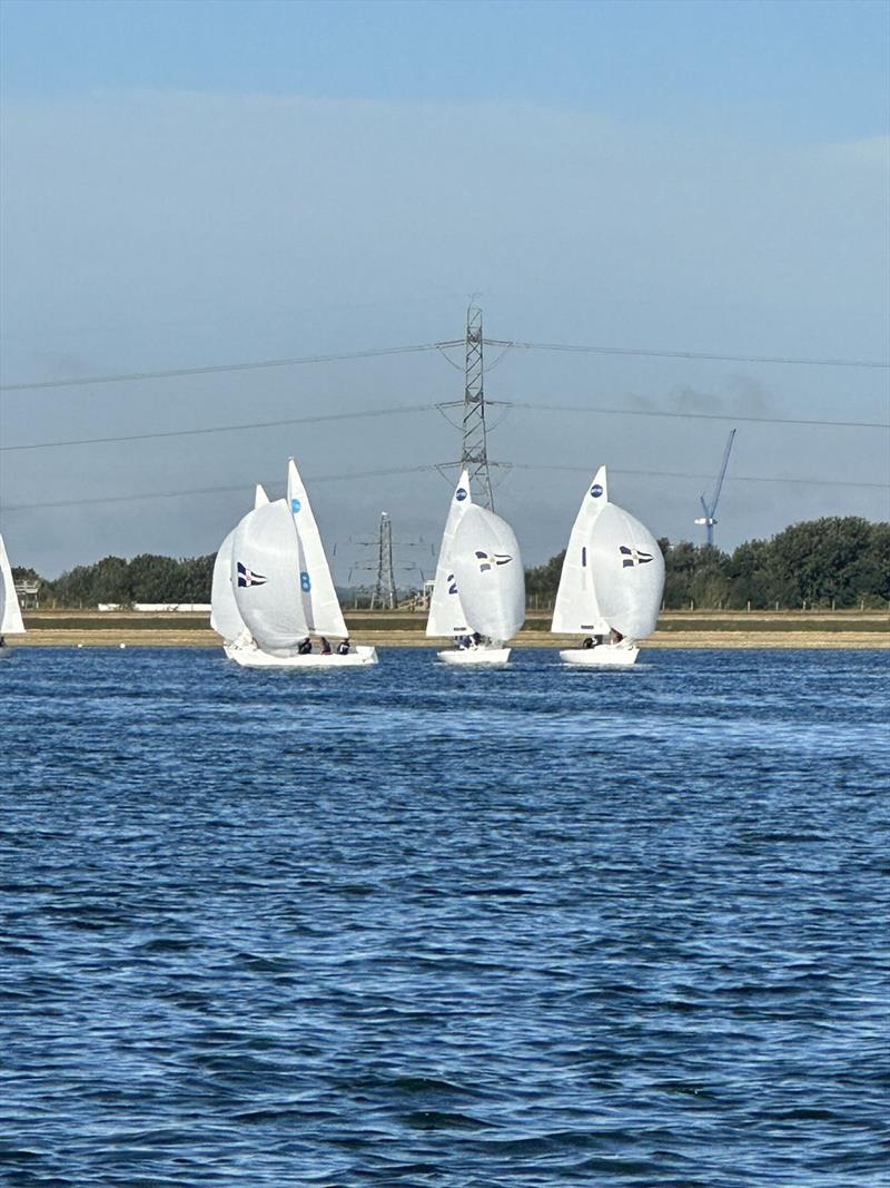 2023 Global Team Racing Regatta Day 2 photo copyright Freddie Smith / Royal Thames YC taken at Royal Thames Yacht Club and featuring the Team Racing class