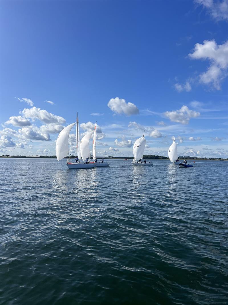 2023 Global Team Racing Regatta Day 2 photo copyright Freddie Smith / Royal Thames YC taken at Royal Thames Yacht Club and featuring the Team Racing class