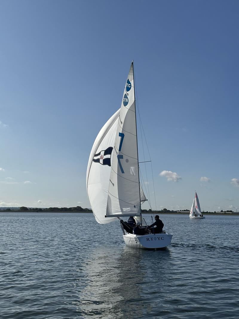 2023 Global Team Racing Regatta Day 2 photo copyright Freddie Smith / Royal Thames YC taken at Royal Thames Yacht Club and featuring the Team Racing class