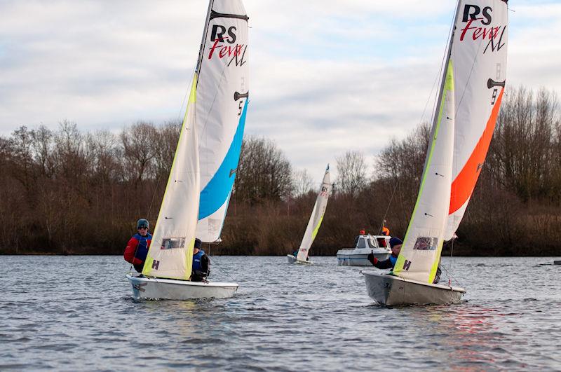 Skill development during the NEYYSA North Region Youth & Junior Team Racing  photo copyright Dave Wood taken at Ripon Sailing Club and featuring the Team Racing class