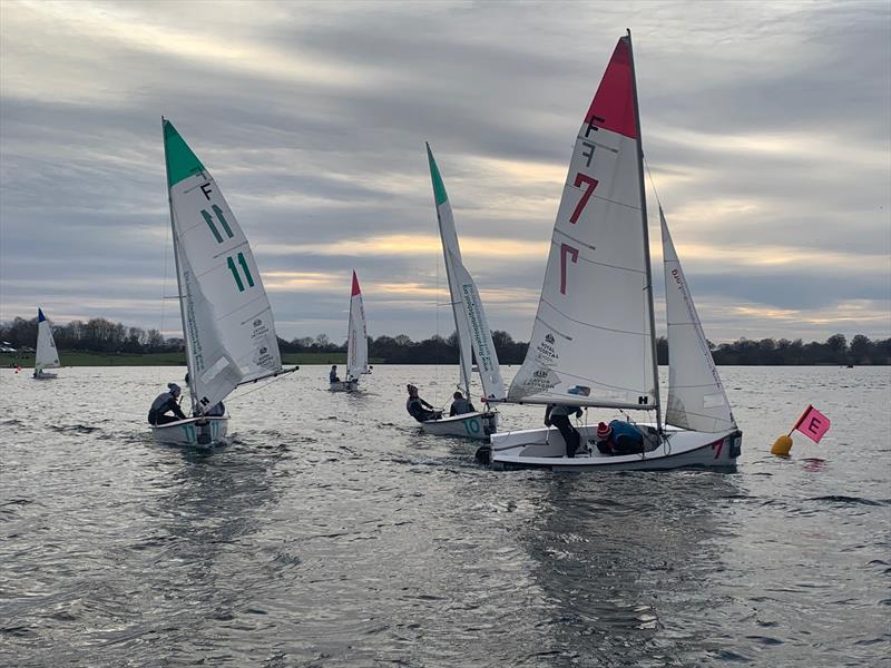 RHS Suffolk Shiver Team Racing at Alton Water photo copyright Keith Sammons taken at Alton Water Sports Centre and featuring the Team Racing class