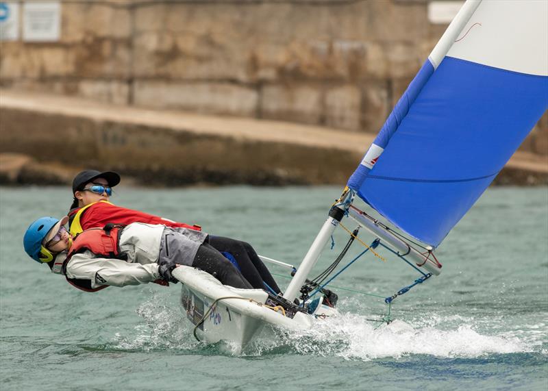 Boase Cohn & Collins Interschools Sailing Festival 2024 photo copyright RHKYC / Guy Nowell taken at Royal Hong Kong Yacht Club and featuring the Team Racing class