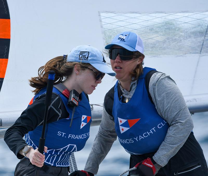 2025 Women's 2v2 Team Race - photo © Stuart Streuli / New York Yacht Club