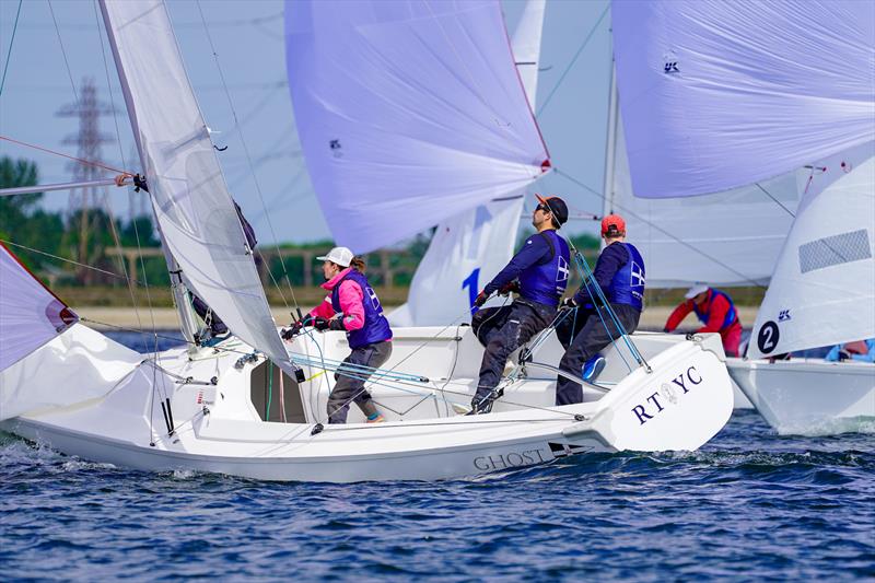Day 3 of the Cumberland Cup 2025 at Royal Thames YC photo copyright Simon Winkley / RYTC taken at Royal Thames Yacht Club and featuring the Team Racing class