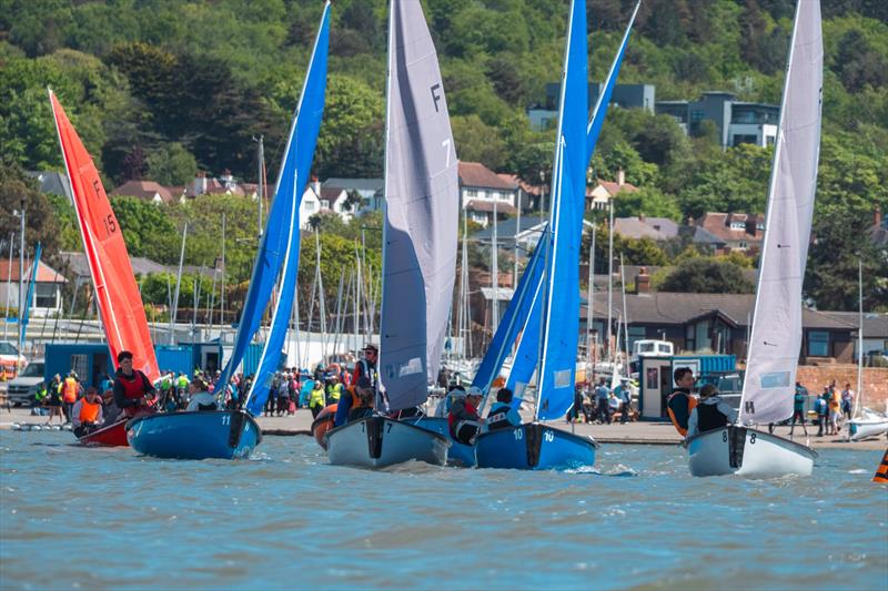 Close start - 76th Wilson Trophy at West Kirby - photo © Dan Booth