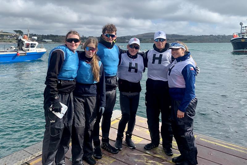 Royal Hospital School pupils win Fastnet Trophy at Irish Schools Team Racing Championship - photo © RHS