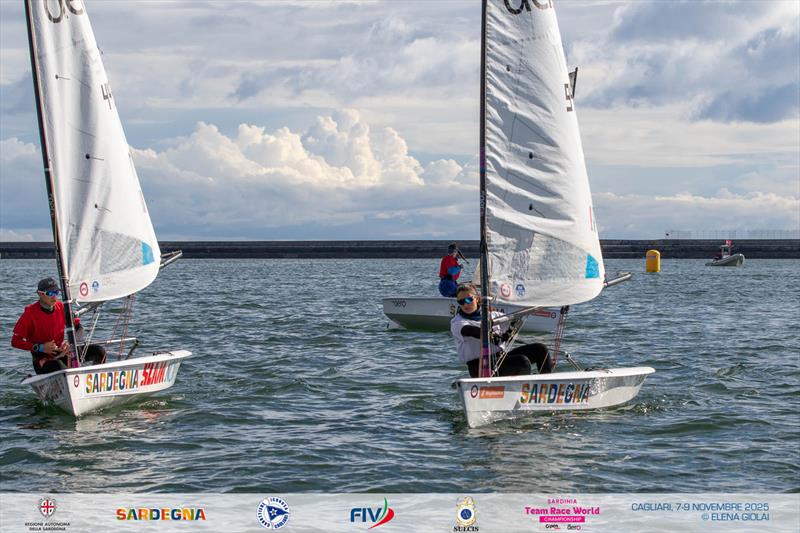 Sardinia RS Aero & OpenSkiff Team Race World Championship photo copyright Elena Giolai taken at La Società Canottieri Ichnusa and featuring the Team Racing class