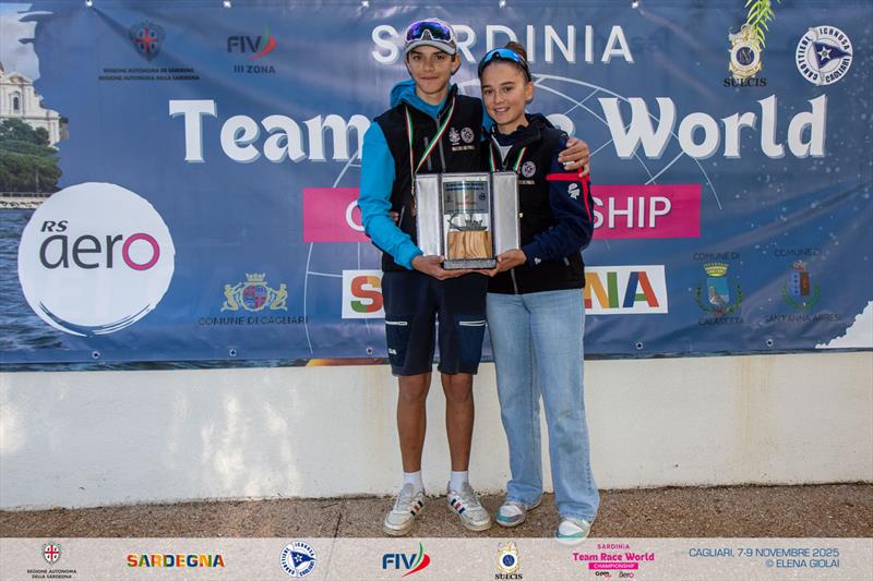 Sardinia RS Aero & OpenSkiff Team Race World Championship photo copyright Elena Giolai taken at La Società Canottieri Ichnusa and featuring the Team Racing class