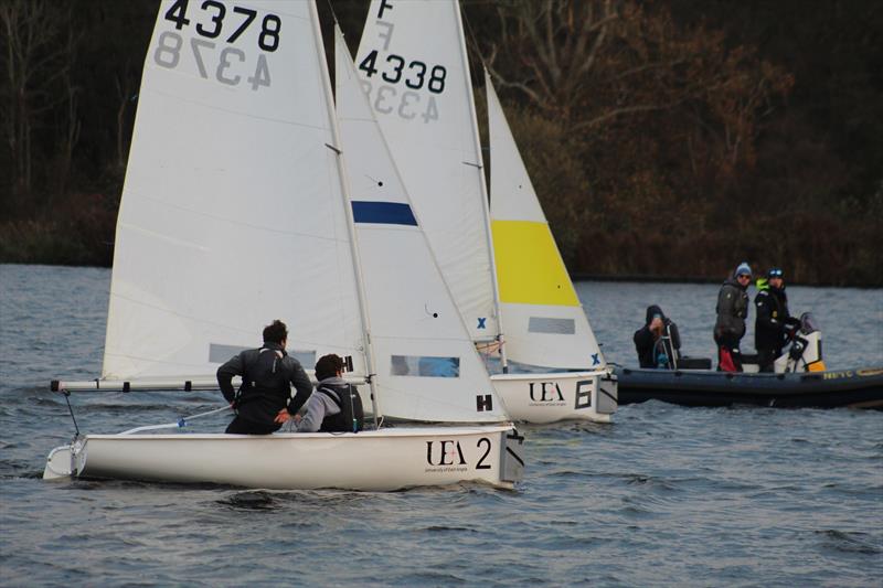 UEA Unicorn 2025 photo copyright Paddy Wildman taken at Norfolk Broads Yacht Club and featuring the Team Racing class