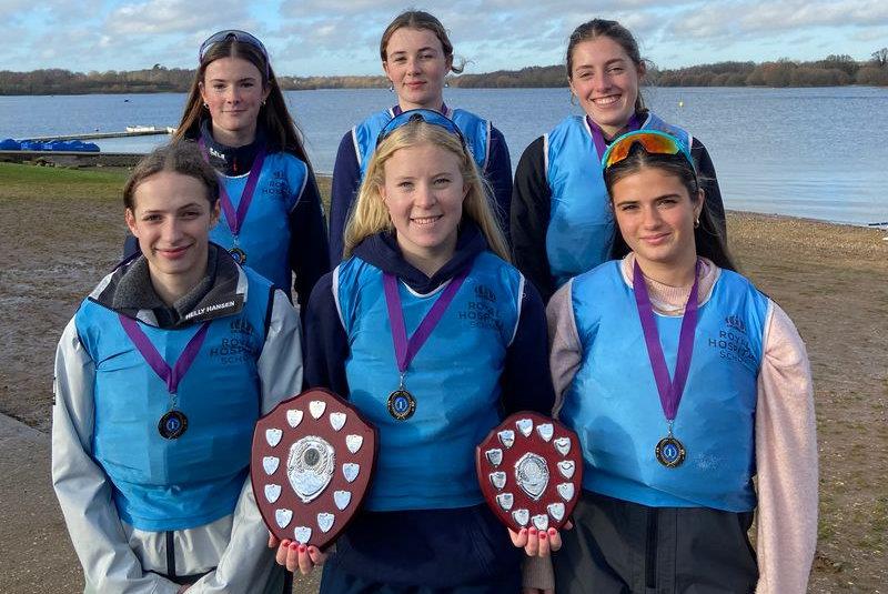 RHS Blue win the RYA Women's Team Racing Championship photo copyright RHS taken at Royal Hospital School and featuring the Team Racing class
