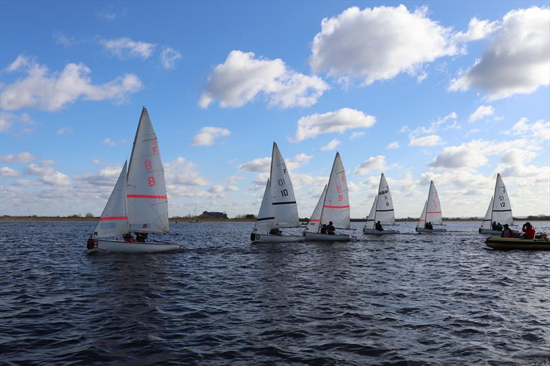 Imperial Icicle 2026 photo copyright Milly Bond taken at Queen Mary Sailing Club and featuring the Team Racing class