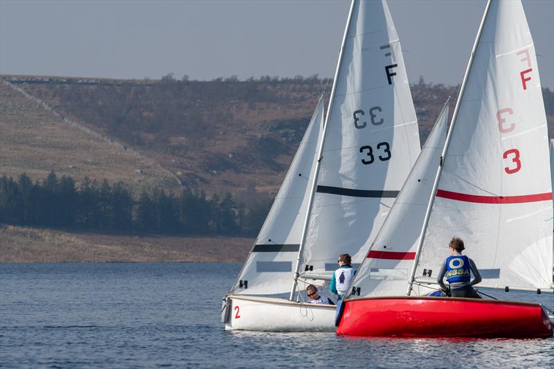 Light Wind Firefly Action during the NSSA Double Handed Team Racing Championships - photo © Dave Wood