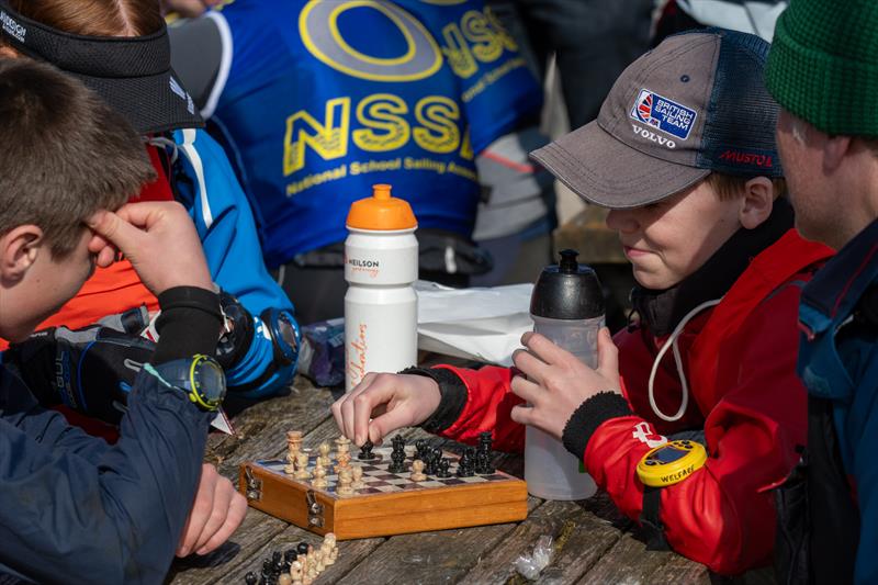 Waiting for the next race during the NSSA Double Handed Team Racing Championships - photo © Dave Wood
