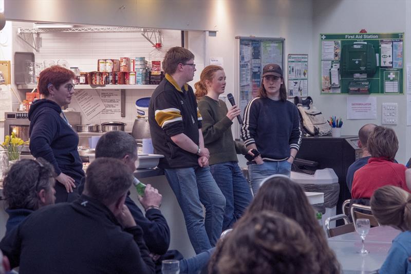 After Dinner Q&A during the NSSA Double Handed Team Racing Championships - photo © Dave Wood