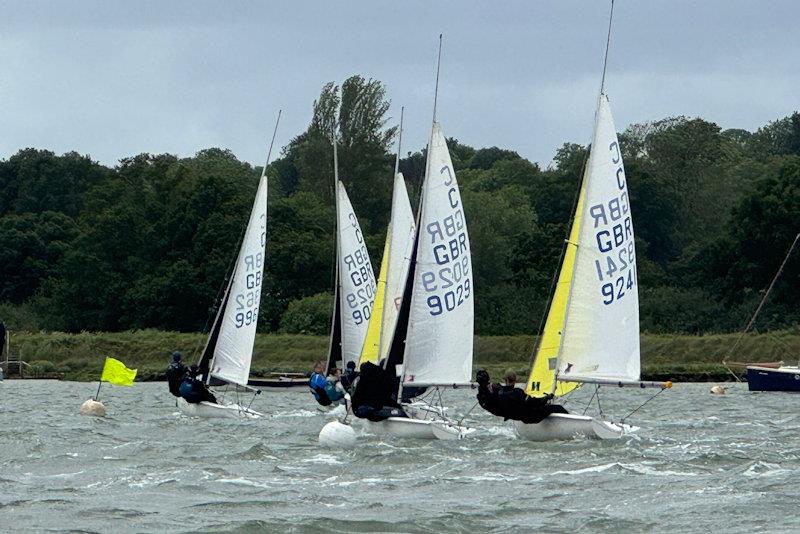 Interclass Team Racing at Waldringfield - photo © Neil Collingridge