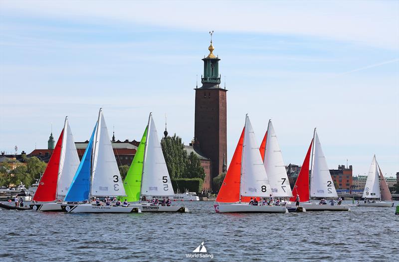 Team Racing World Championship 2026 in Stockholm - Day 2 - photo © Malcolm Hanes