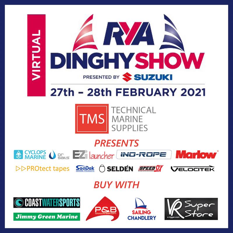 Technical Marine Supplies at the 2021 virtual RYA Dinghy Show photo copyright TMS taken at RYA Dinghy Show and featuring the  class