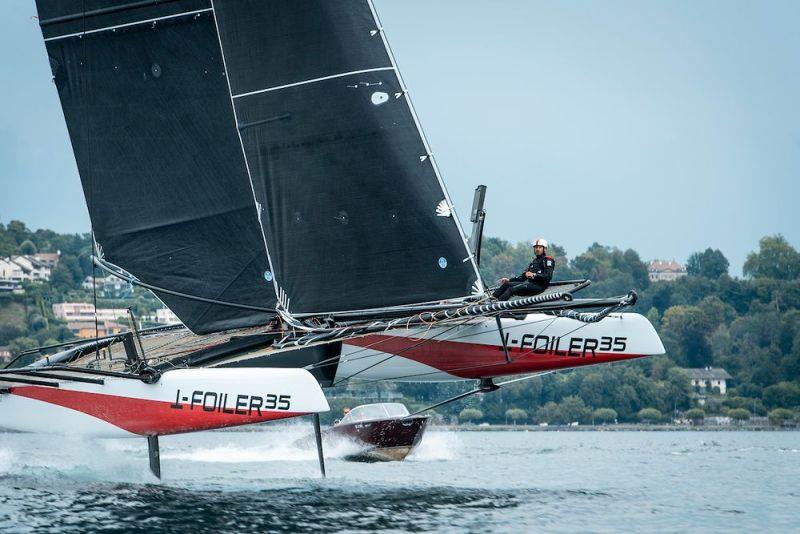 The TF35 will undertake a period of testing before the official launch in September photo copyright Loris Von Siebenthal taken at  and featuring the TF35 class