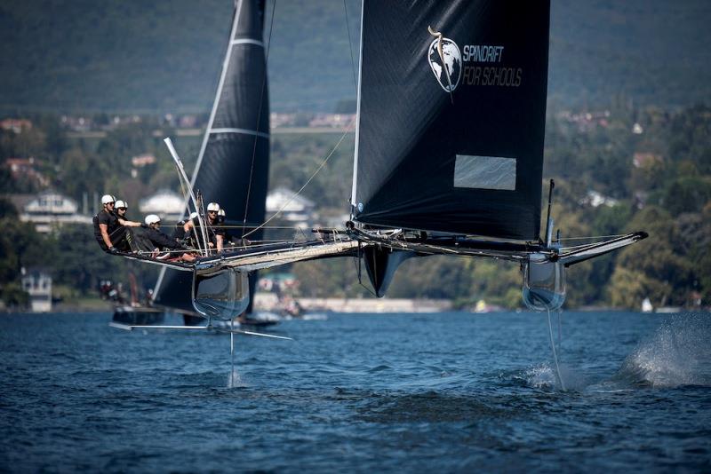 TF35 Trophy photo copyright Loris Von Siebenthal taken at Société Nautique de Genève and featuring the TF35 class