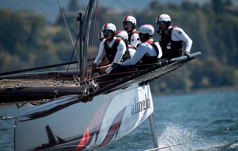 Alinghi photo copyright Loris von Siebenthal taken at  and featuring the TF35 class