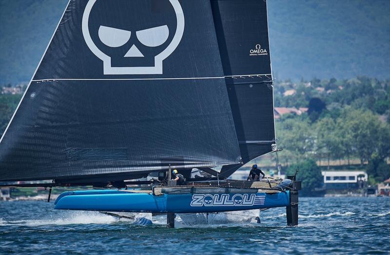 Genève-Rolle-Genève long-distance race photo copyright Loris von Siebenthal taken at Club Nautique de Versoix and featuring the TF35 class