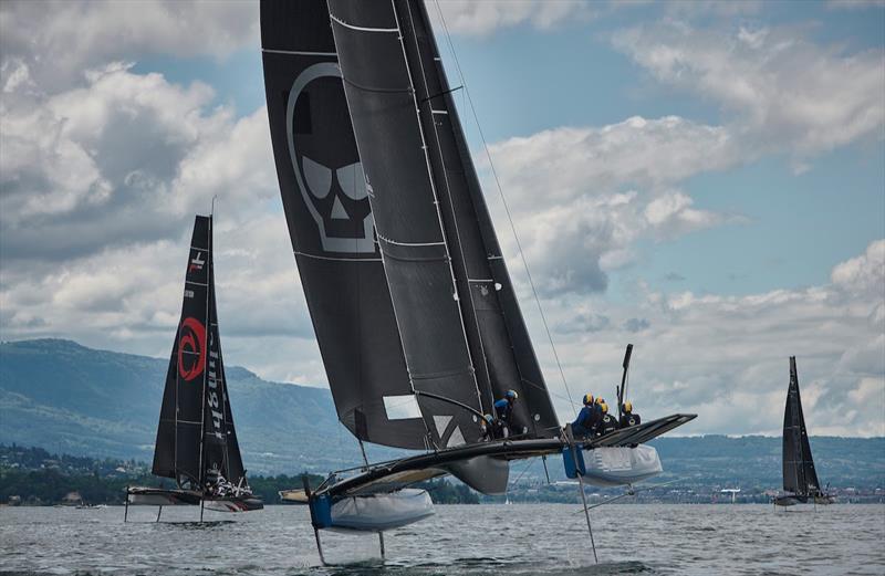 2021 TF35 Mies photo copyright Loris von Siebenthal taken at Club Nautique de Versoix and featuring the TF35 class