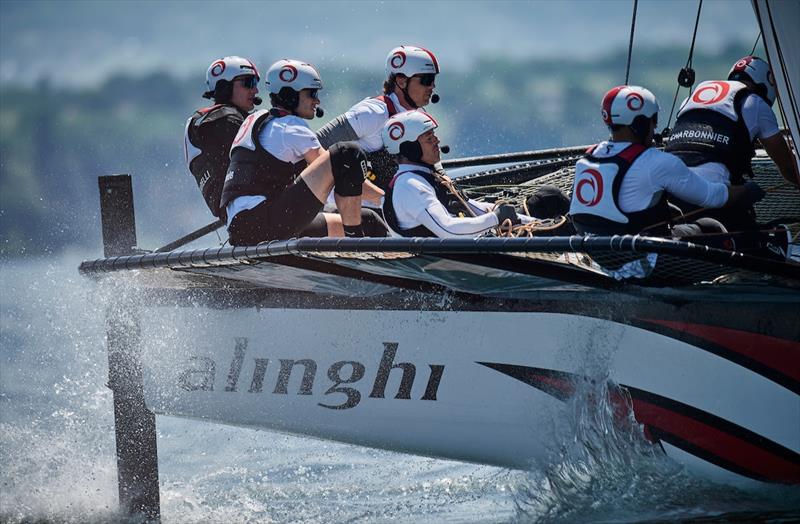 2021 TF35 Mies photo copyright Loris von Siebenthal taken at Club Nautique de Versoix and featuring the TF35 class