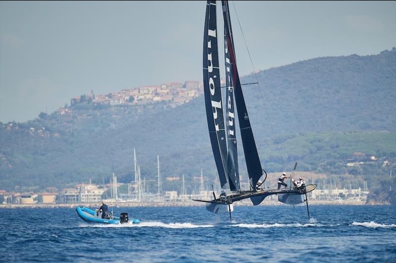 TF35 Scarlino Trophy 2021 photo copyright Loris Von Siebenthal taken at  and featuring the TF35 class