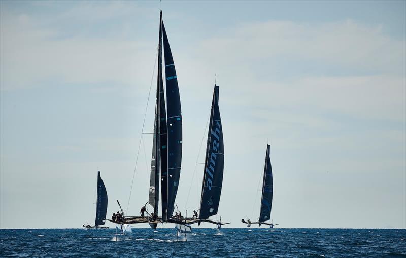 TF35 Scarlino II - Day 1 photo copyright Loris Von Siebenthal  taken at Yacht Club Isole di Toscana and featuring the TF35 class