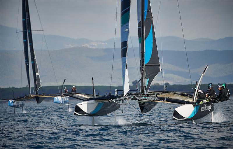 TF35 Scarlino II - Day 2 photo copyright Loris Von Siebenthal  taken at Yacht Club Isole di Toscana and featuring the TF35 class