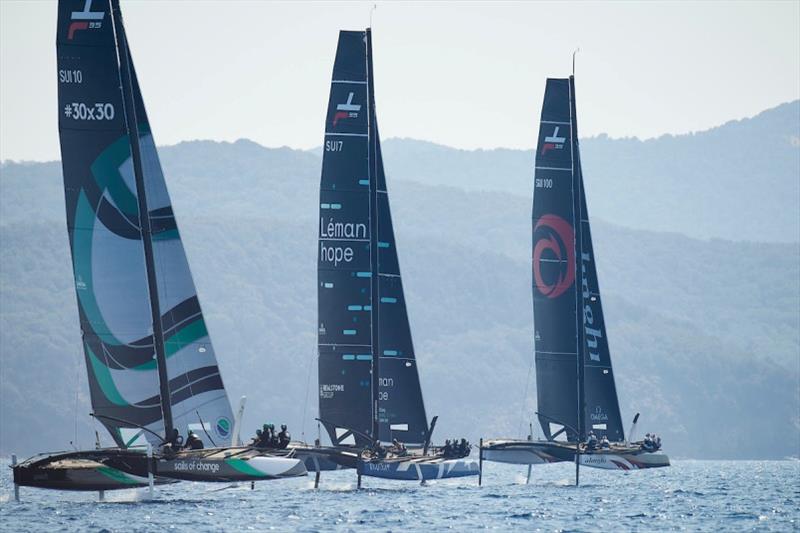 TF35 Scarlino II final day photo copyright Loris Von Siebenthal taken at Yacht Club Isole di Toscana and featuring the TF35 class