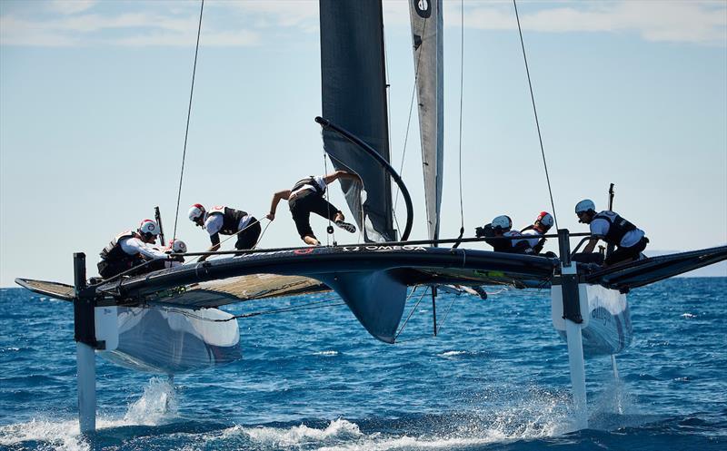 Alinghi - 2021 TF35 Scarlino II photo copyright Loris Von Siebenthal taken at Yacht Club Isole di Toscana and featuring the TF35 class