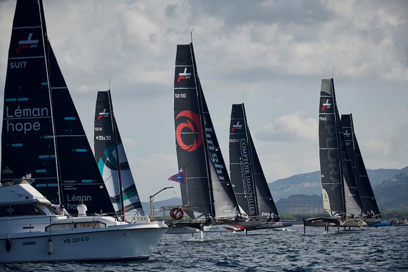 2021 TF35 Scarlino II photo copyright Loris Von Siebenthal taken at Yacht Club Isole di Toscana and featuring the TF35 class