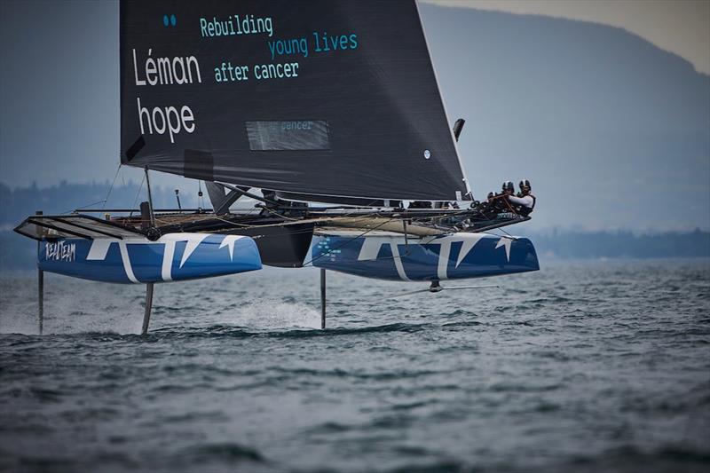 Realstone Cup for Léman Hope photo copyright Loris Von Siebenthal taken at  and featuring the TF35 class