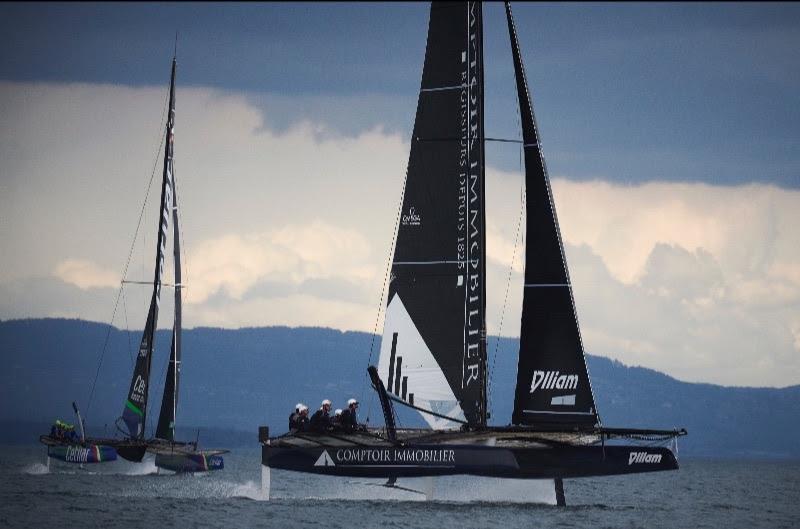 2022 TF35 Mies - Final Day photo copyright Loris Von Siebenthal taken at Club Nautique de Versoix and featuring the TF35 class