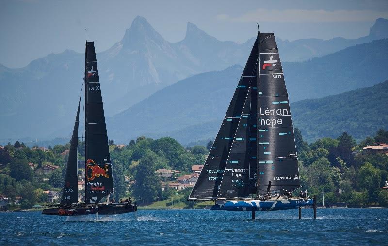 2022 TF35 Mies - Final Day photo copyright Loris Von Siebenthal taken at Club Nautique de Versoix and featuring the TF35 class