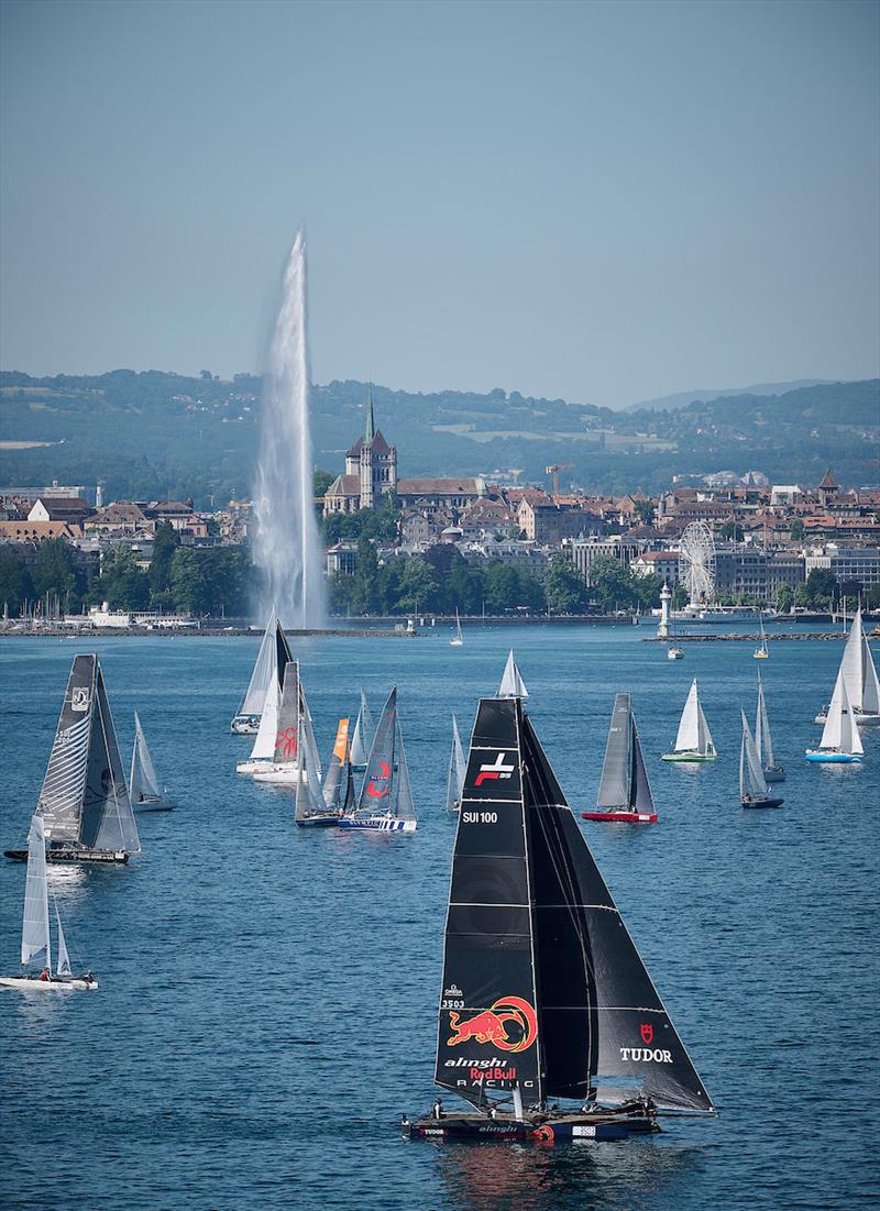 Bol d'Or Mirabaud photo copyright Loris Von Siebenthal taken at Société Nautique de Genève and featuring the TF35 class