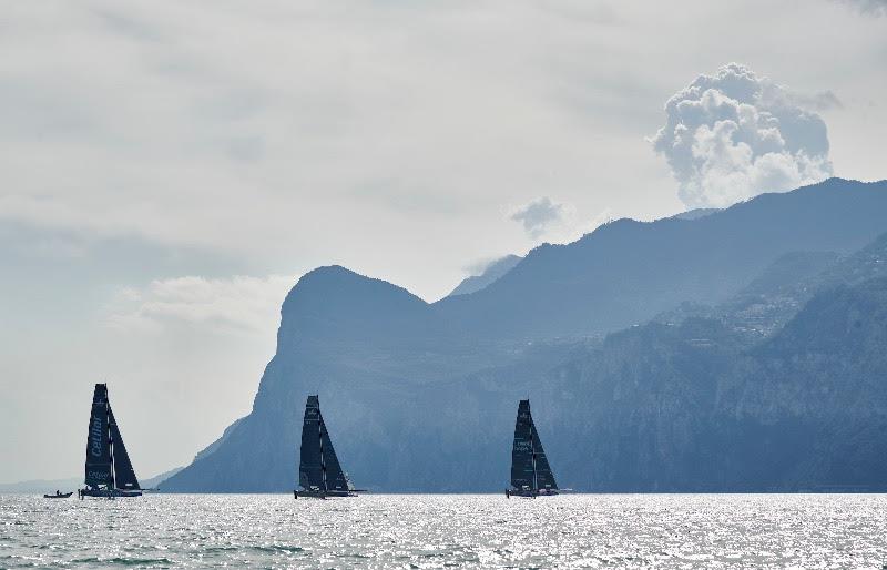 2022 TF35 Malcesine Cup day 1 photo copyright Loris Von Siebenthal taken at Fraglia Vela Malcesine and featuring the TF35 class