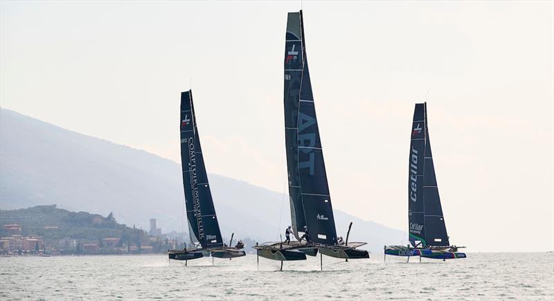 2022 TF35 Malcesine Cup day 1 photo copyright Loris Von Siebenthal taken at Fraglia Vela Malcesine and featuring the TF35 class