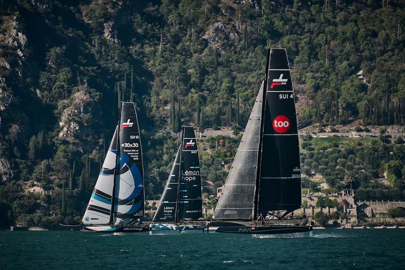 2022 TF35 Malcesine Cup day 2 photo copyright Loris Von Siebenthal taken at Fraglia Vela Malcesine and featuring the TF35 class