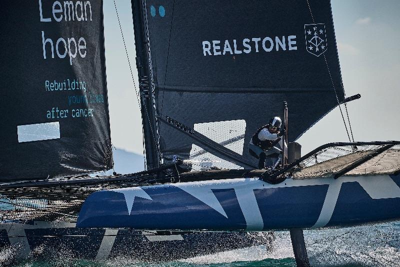 2022 TF35 Malcesine Cup final day photo copyright Loris Von Siebenthal taken at Fraglia Vela Malcesine and featuring the TF35 class